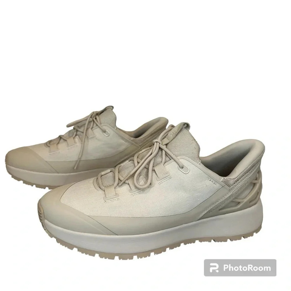 Kizik Men’s Wasatch Color Sand Monochrome Wide Athletic Sneaker Size 12